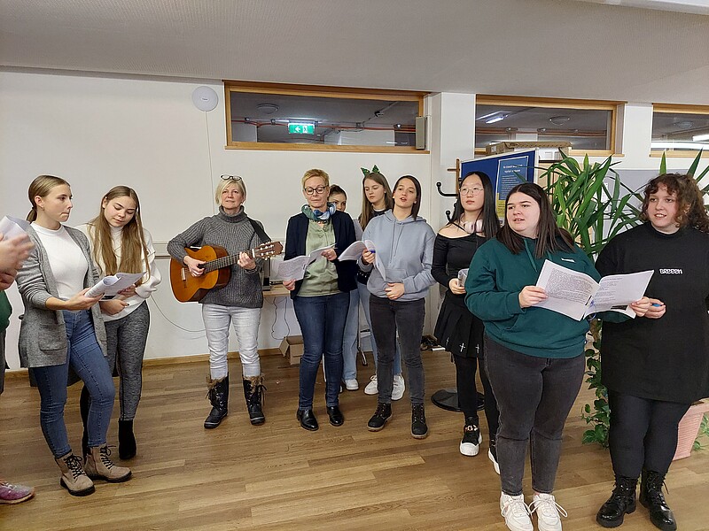 Vorweihnachtliche Feier Im Lilienhof Caritas Schulen